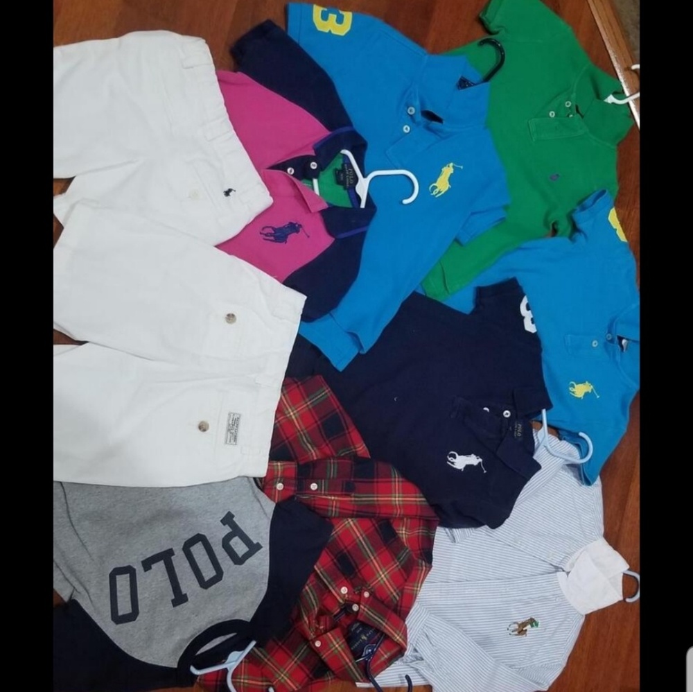 Children polo clothing